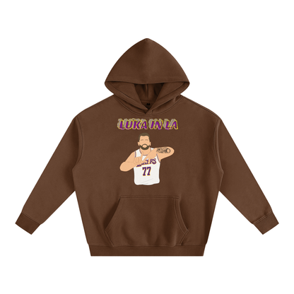 LA Luka- Oversize Fleeced Hoodie