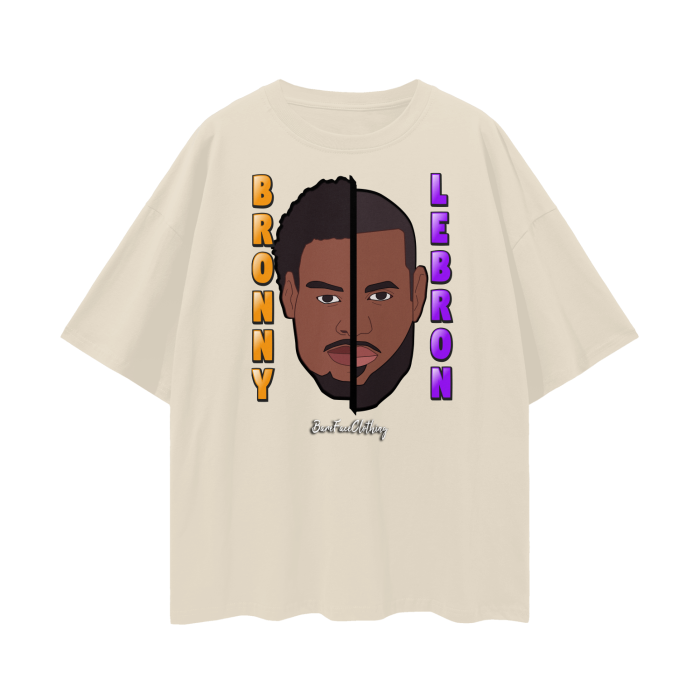 Bronny & LeBron - Oversize Tee