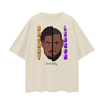 Bronny & LeBron - Oversize Tee