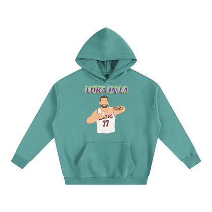 LA Luka- Oversize Fleeced Hoodie
