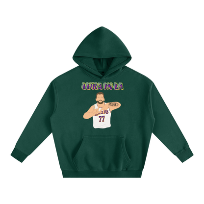 LA Luka- Oversize Fleeced Hoodie