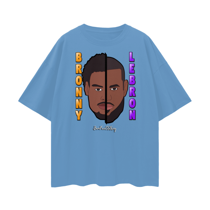 Bronny & LeBron - Oversize Tee