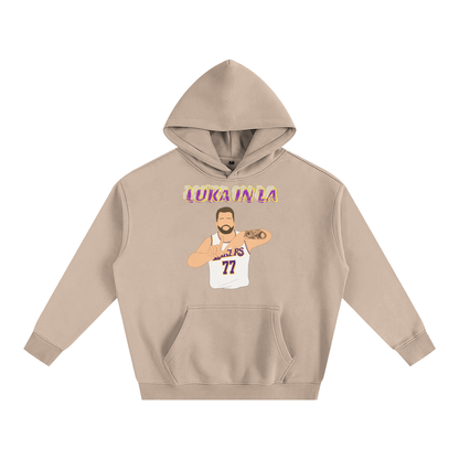 LA Luka- Oversize Fleeced Hoodie