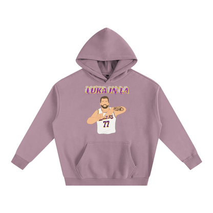 LA Luka- Oversize Fleeced Hoodie