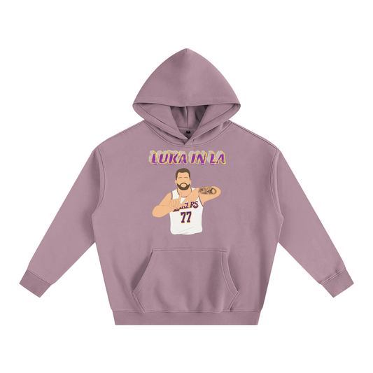 LA Luka- Oversize Fleeced Hoodie