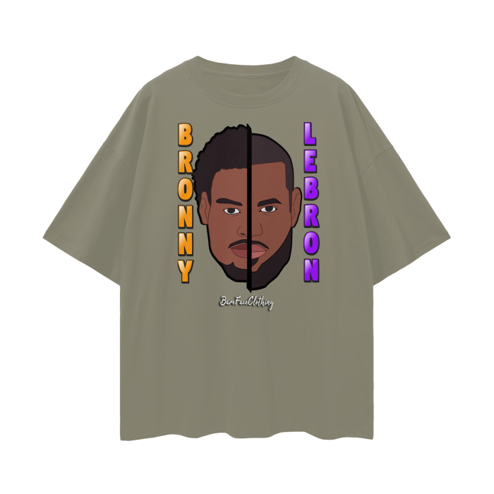 Bronny & LeBron - Oversize Tee