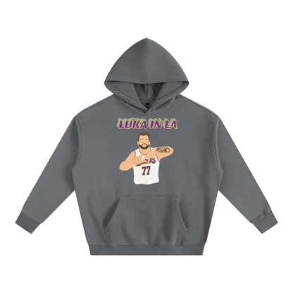 LA Luka- Oversize Fleeced Hoodie
