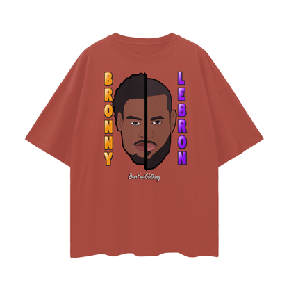 Bronny & LeBron - Oversize Tee