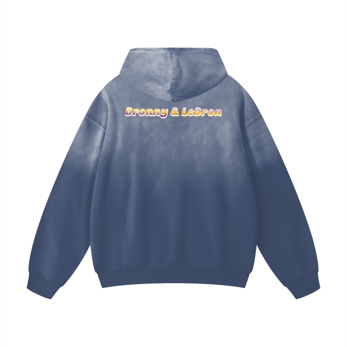 Bronny & LeBron - Wash Oversized Hoodie