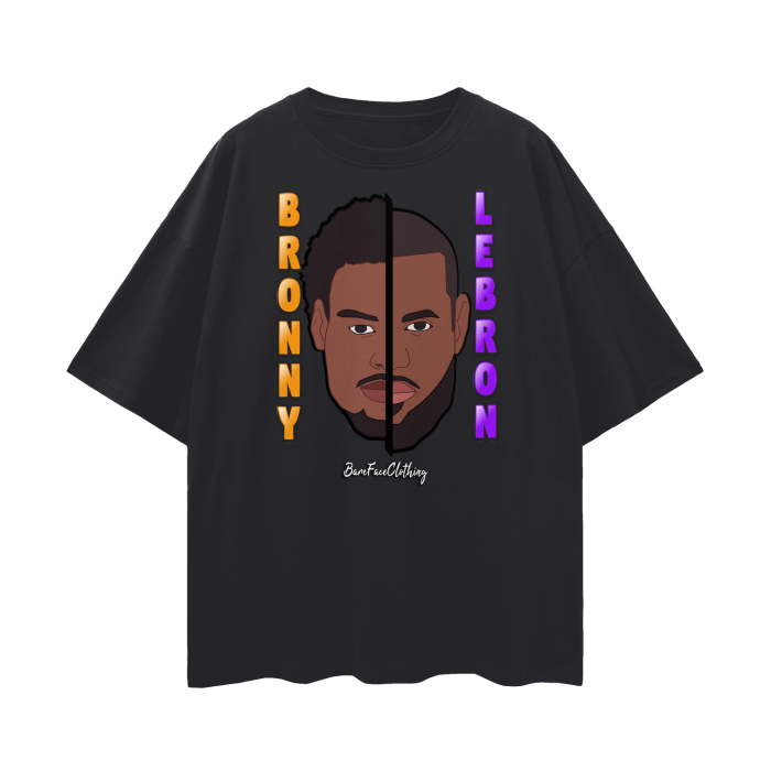 Bronny & LeBron - Oversize Tee