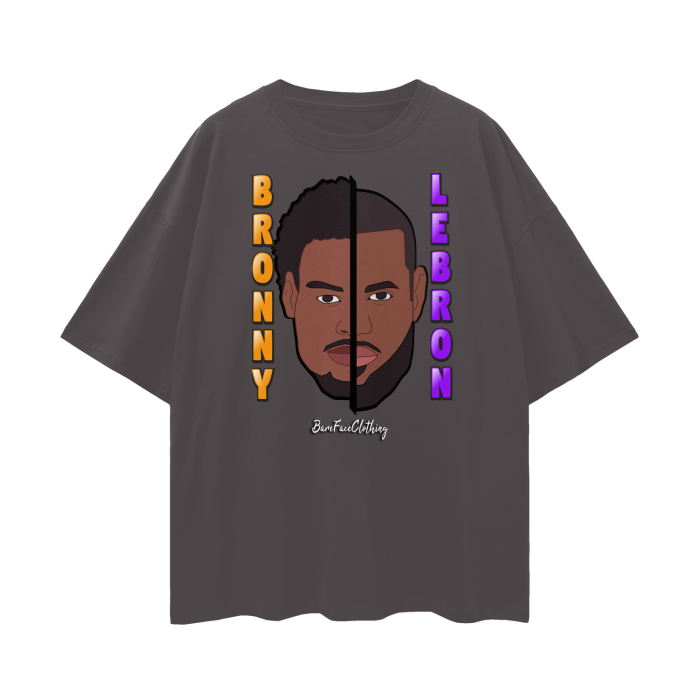 Bronny & LeBron - Oversize Tee