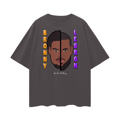 Bronny & LeBron - Oversize Tee